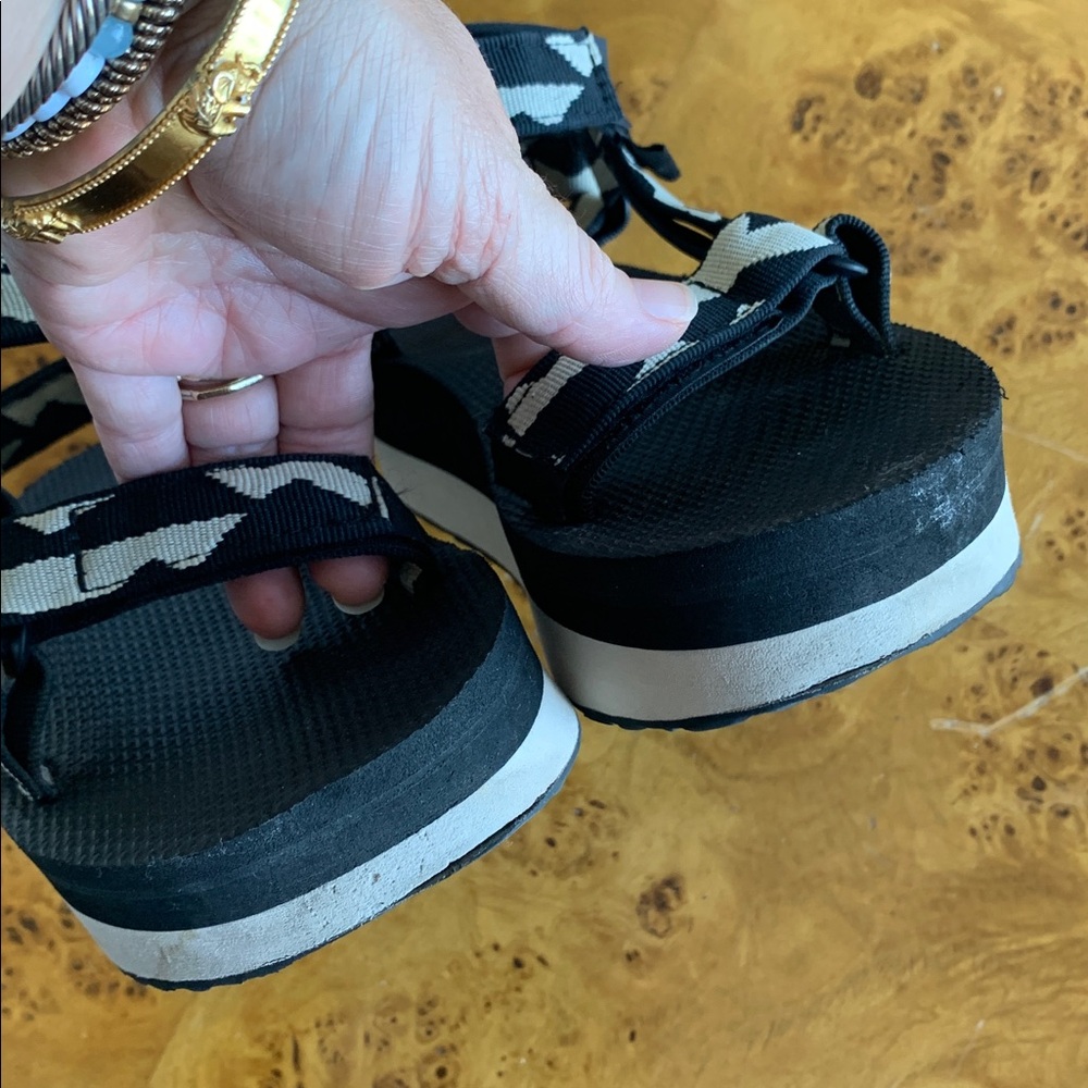 Teva Platform Patterned Sandals - image 8